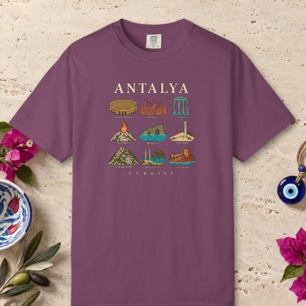 Nine Ancient Sites Night Tee