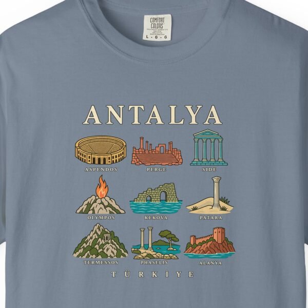 Nine Ancient Sites Night Tee