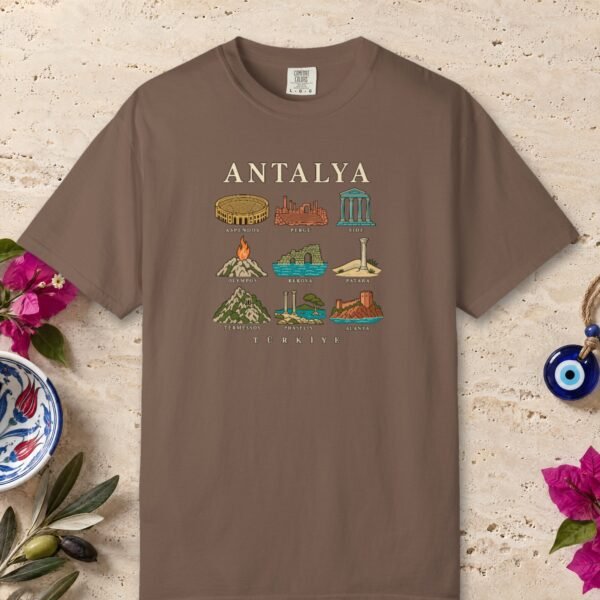 Nine Ancient Sites Night Tee