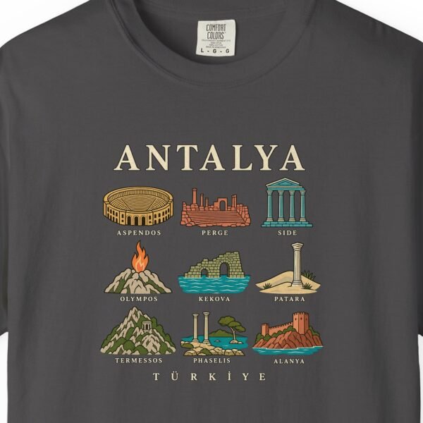 Nine Ancient Sites Night Tee