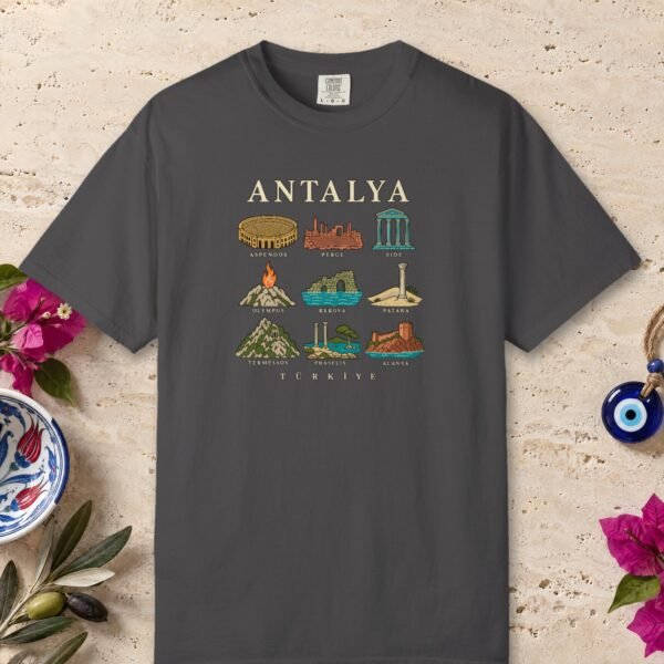 Nine Ancient Sites Night Tee