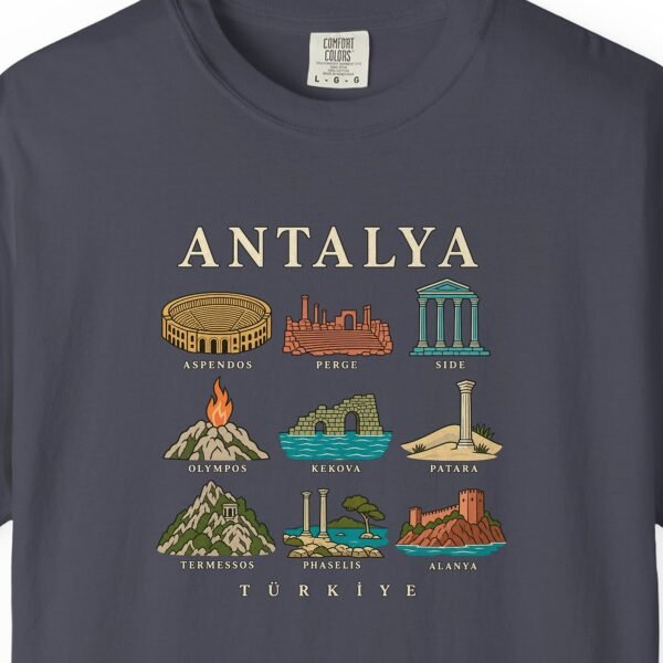 Nine Ancient Sites Night Tee