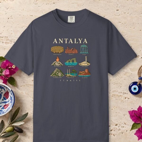 Nine Ancient Sites Night Tee