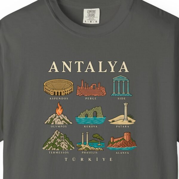 Nine Ancient Sites Night Tee