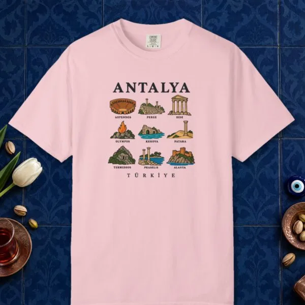 nine-ancient-sites-tee-blossom-front Nine Ancient Sites Tee