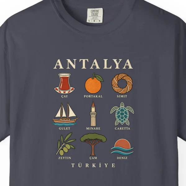 Nine Things Antalya Night Tee