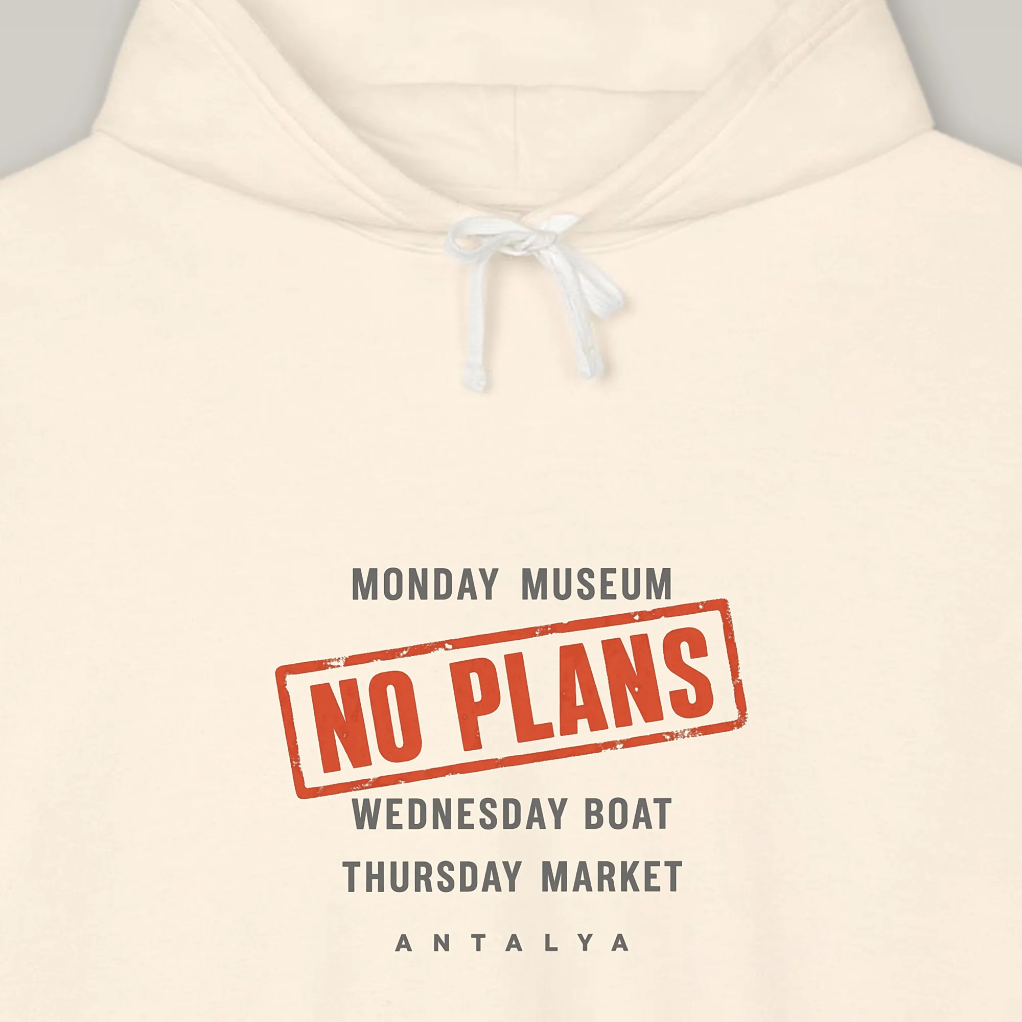 No Plans Hoodie
