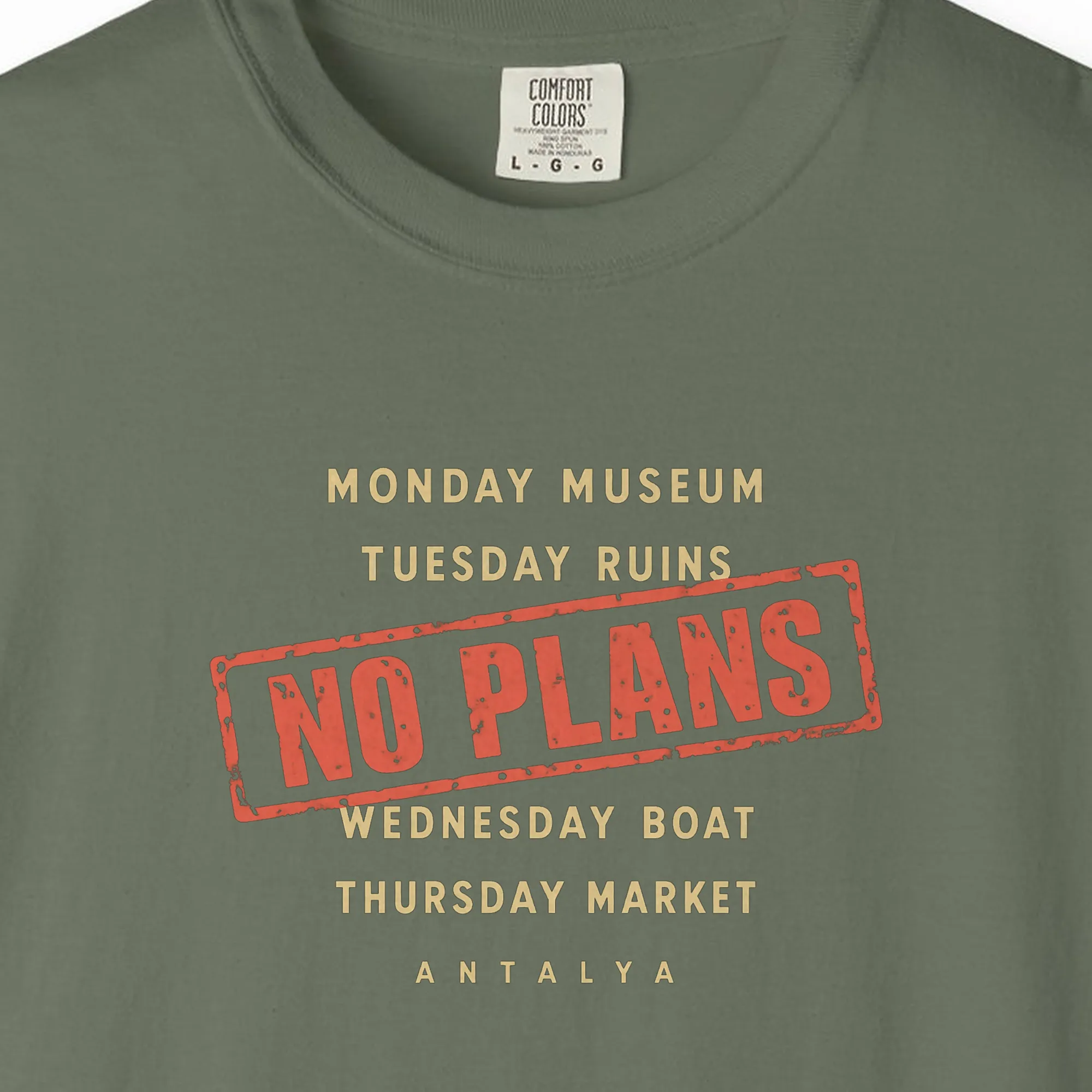 No Plans Night Tee