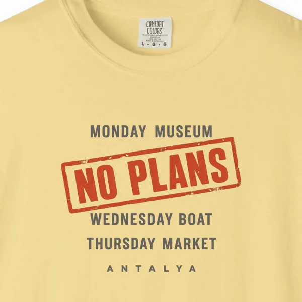 No Plans Tee