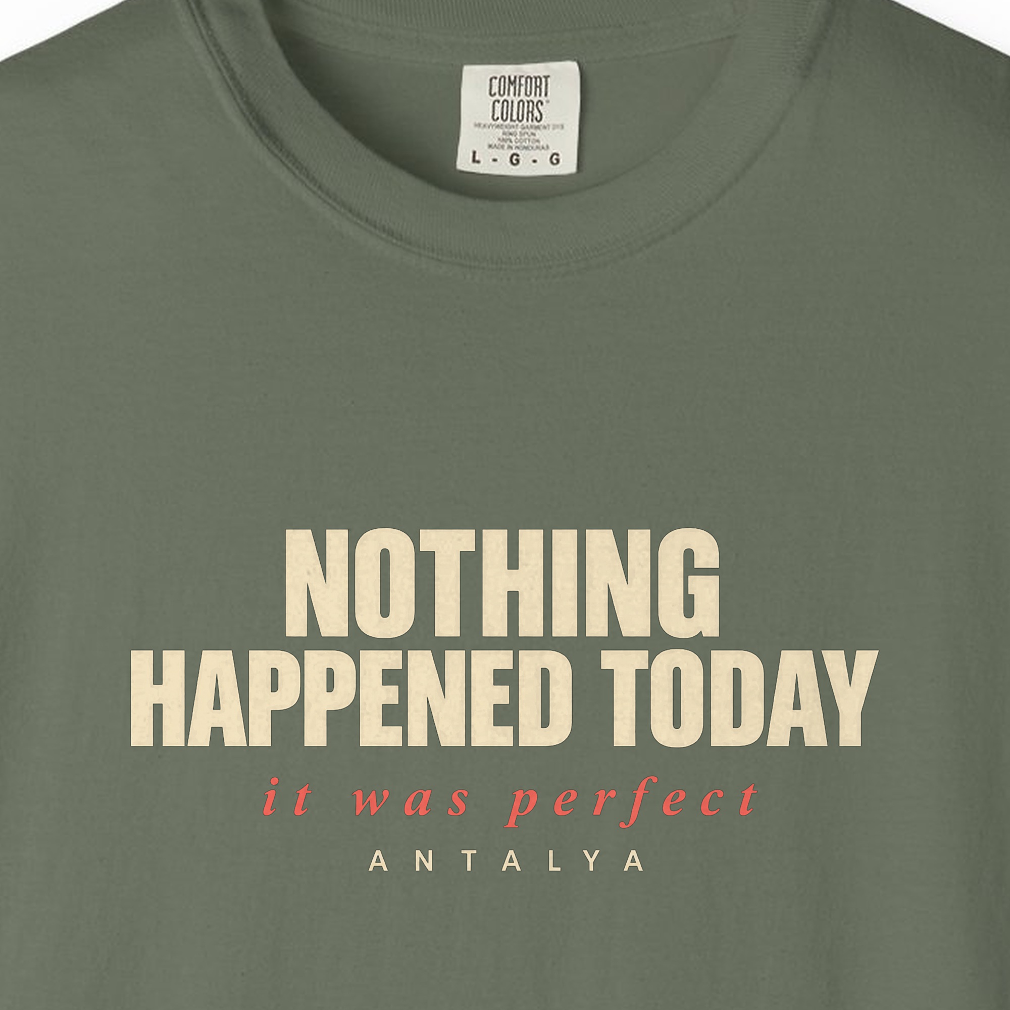 nothing-happened-today-night-tee-moss-chest Nothing Happened Today Night Tee