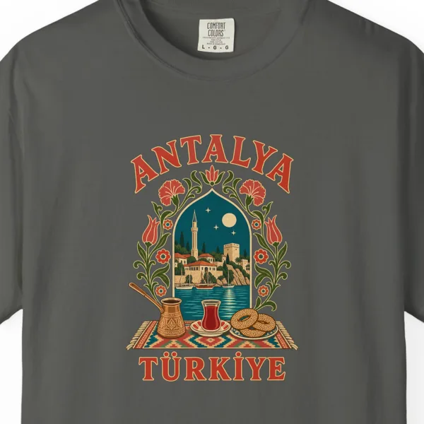 Old Town at Night Arch Tee