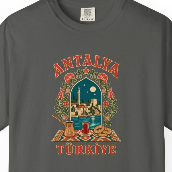 old-town-at-night-arch-tee-pepper-chest Old Town at Night Arch Tee