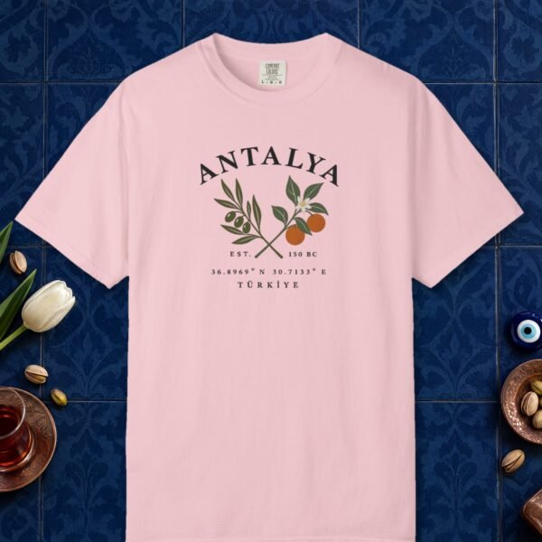 Olive and Orange Crest Tee