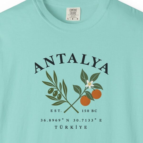 Olive and Orange Crest Tee