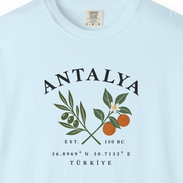 Olive and Orange Crest Tee