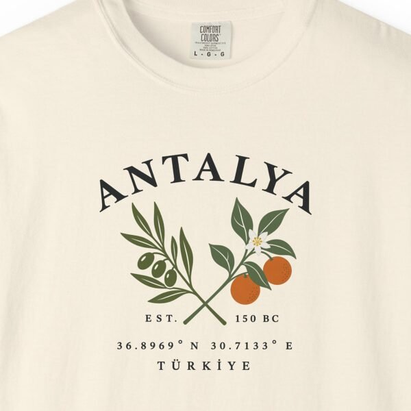 Olive and Orange Crest Tee