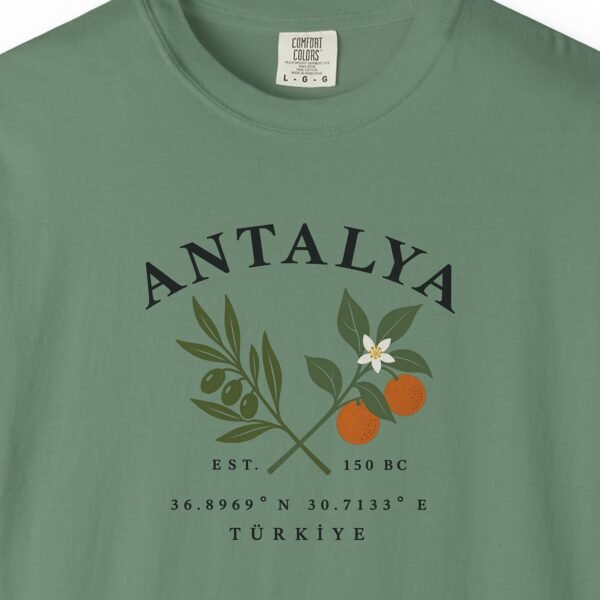 Olive and Orange Crest Tee