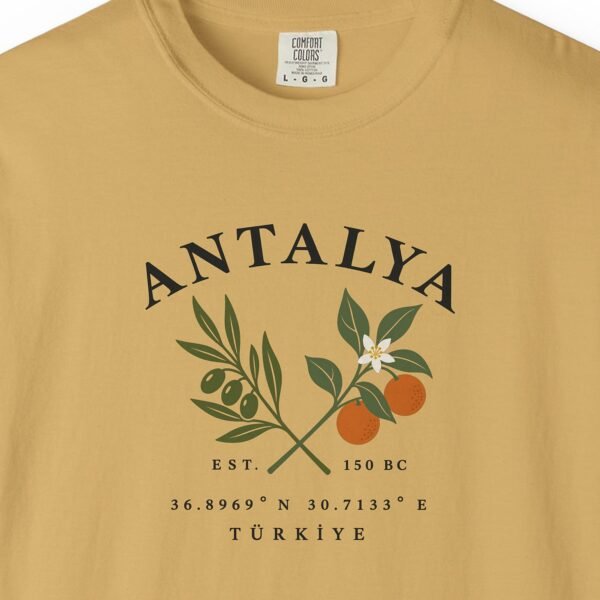 Olive and Orange Crest Tee