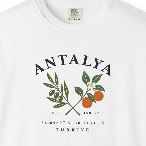 Olive and Orange Crest Tee