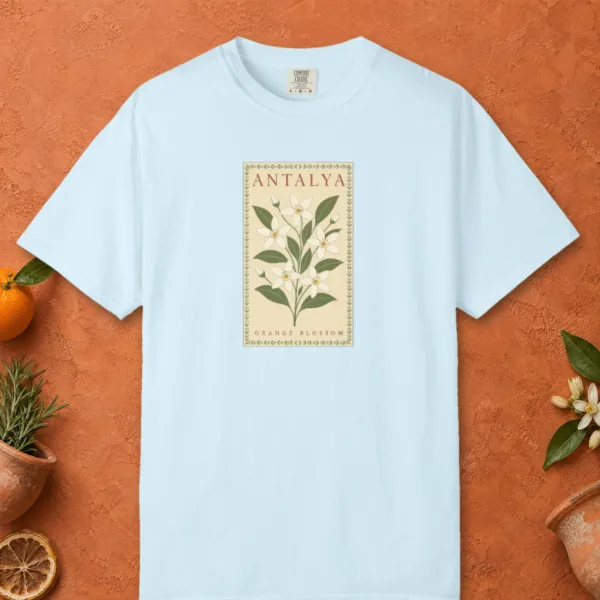 Orange Blossom Card Tee