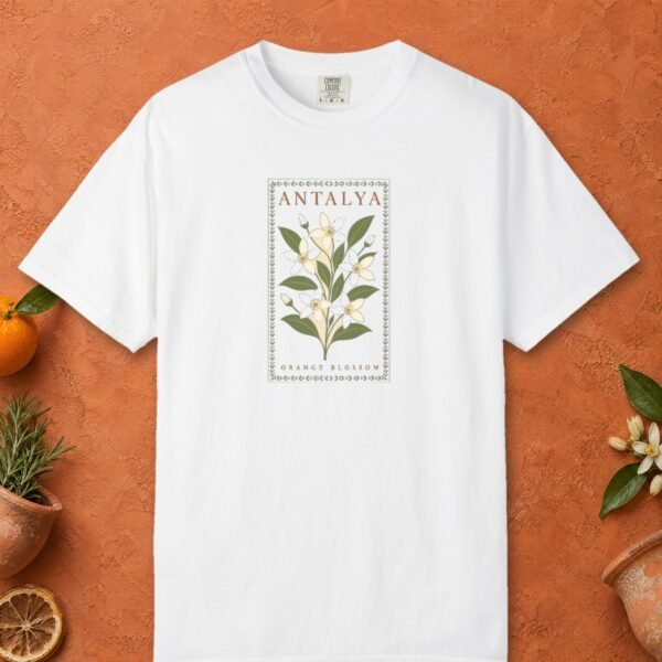 Orange Blossom Card Tee