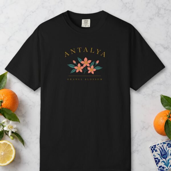 Orange Blossom Gold Night Tee
