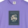 Orange Blossom Navy Stamp Night Tee