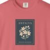 Orange Blossom Navy Stamp Night Tee