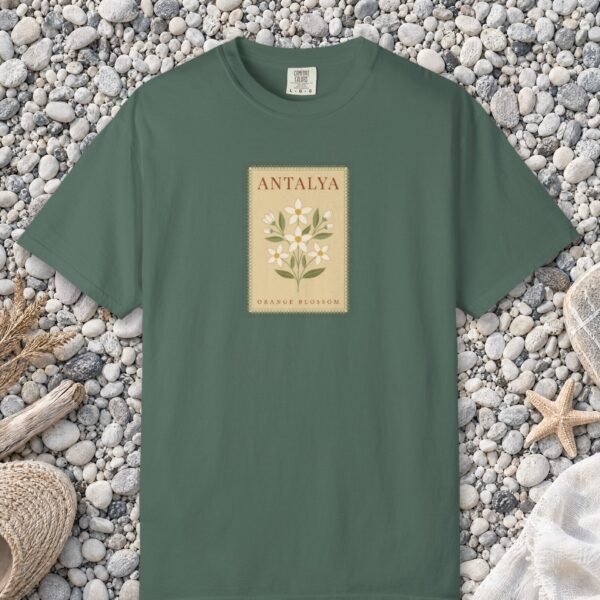 Orange Blossom Stamp Night Tee