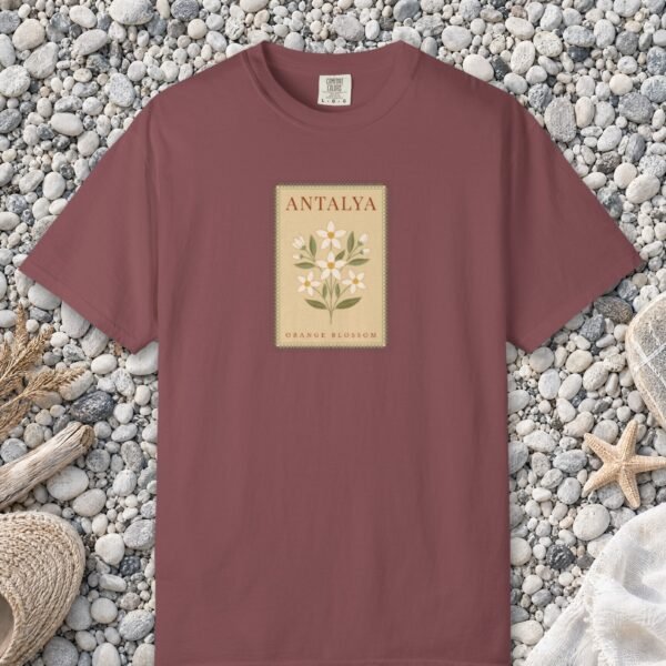 Orange Blossom Stamp Night Tee