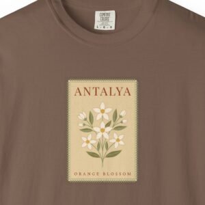 Orange Blossom Stamp Night Tee