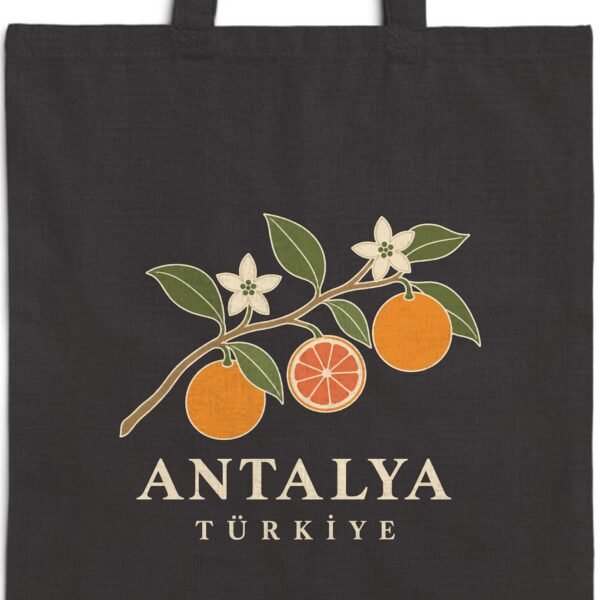 orange-branch-night-tote-black-detail Orange Branch Night Tote