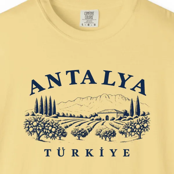 Orange Groves Engraving Tee