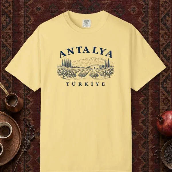 Orange Groves Engraving Tee