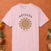 Orange Mandala Sea and Mountain Tee