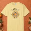 Orange Mandala Sea and Mountain Tee
