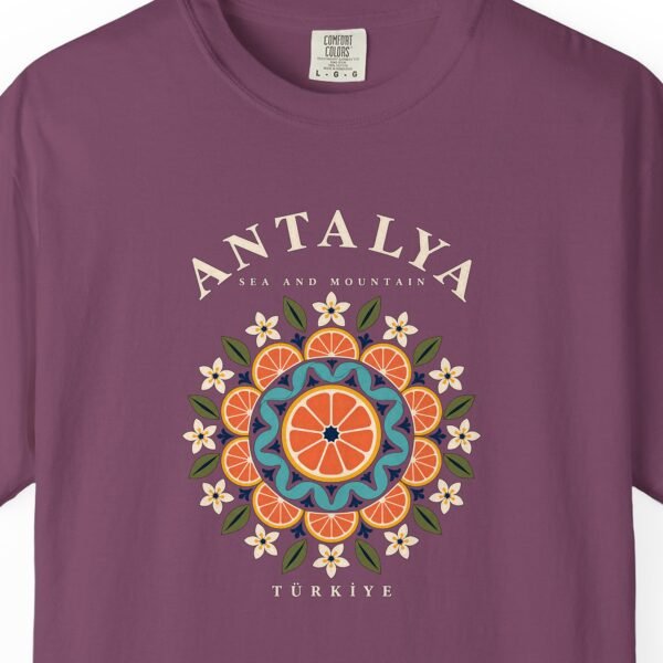 Orange Mandala Tee