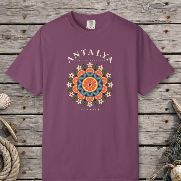 Orange Mandala Tee