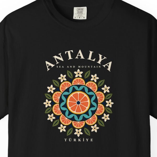 Orange Mandala Tee