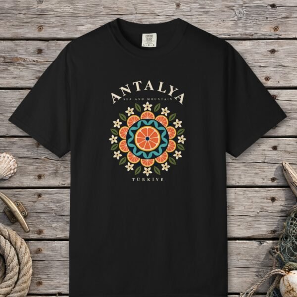 Orange Mandala Tee