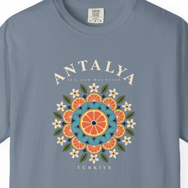Orange Mandala Tee