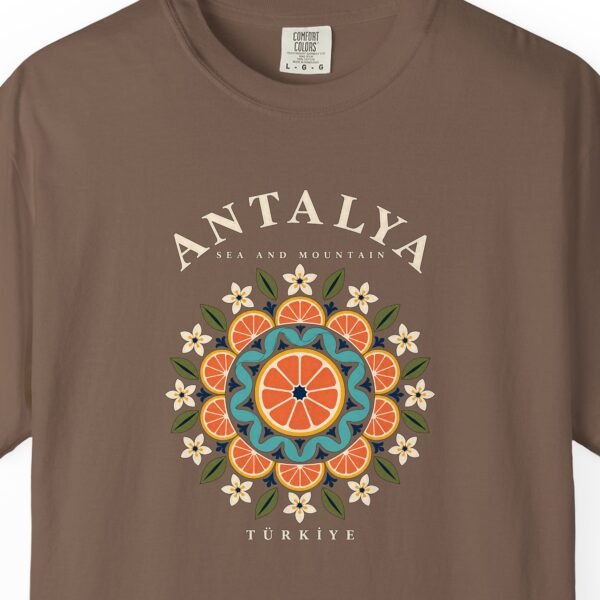 Orange Mandala Tee
