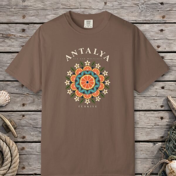 Orange Mandala Tee