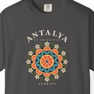 Orange Mandala Tee