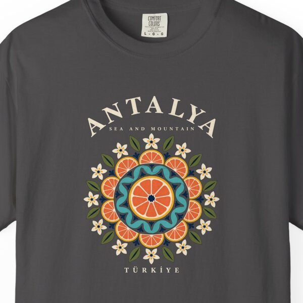 Orange Mandala Tee