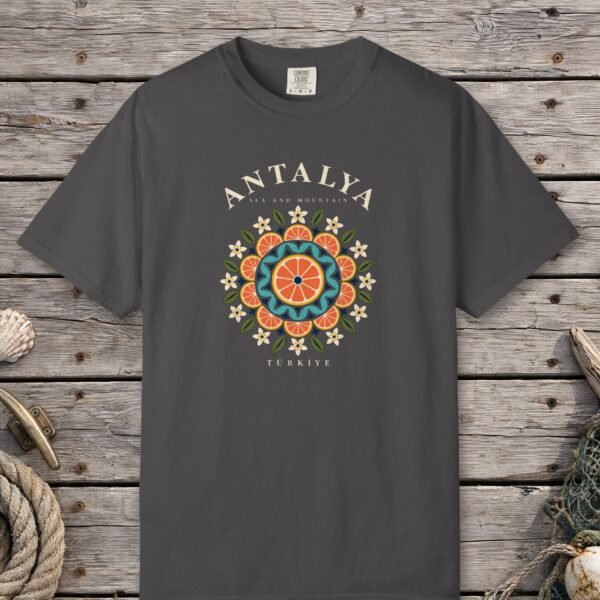 Orange Mandala Tee