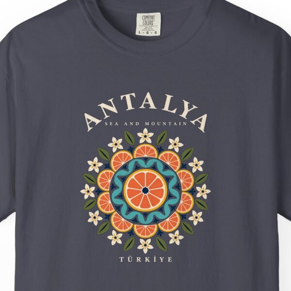 Orange Mandala Tee