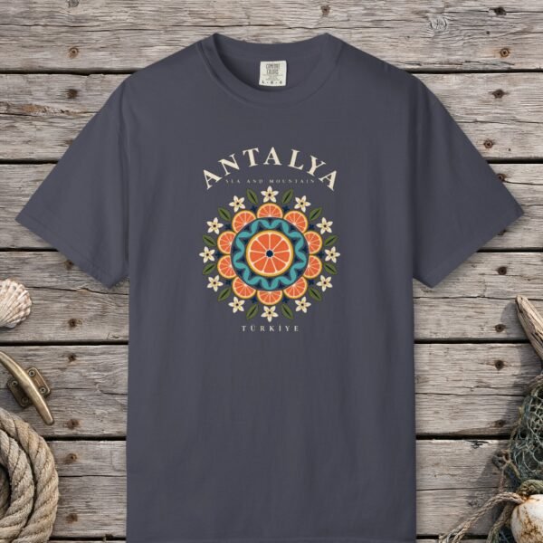 Orange Mandala Tee
