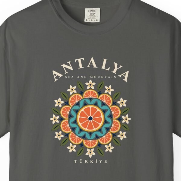Orange Mandala Tee