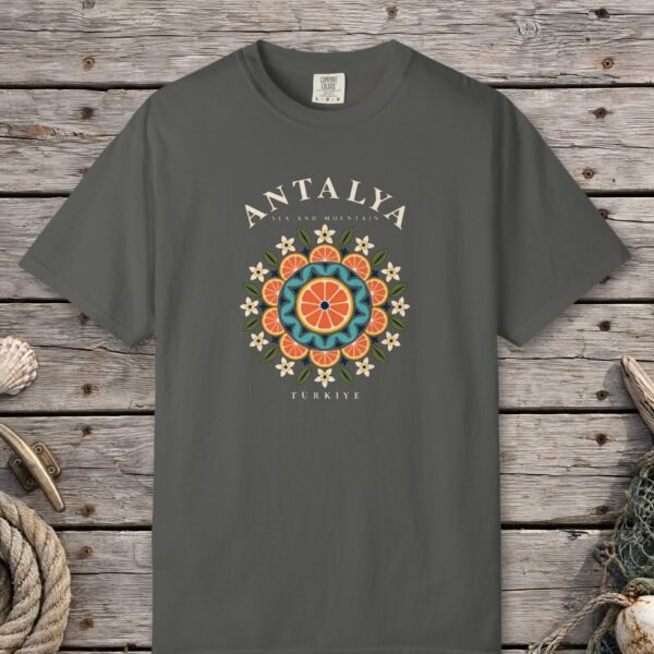 Orange Mandala Tee